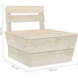  5-dijelna vrtna garnitura od paleta od impregnirane smrekovine | shoptok.hr