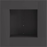  Kamin Crna 60 x 60 x 30 cm Čelik | shoptok.hr