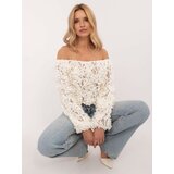 Italy Moda Blouse-MI-BZ-26158.20-ecru | Shoptok.si