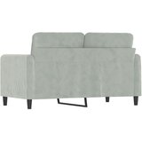  Dvosjed svjetlosivi 120 cm baršunasti | shoptok.hr