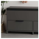 Hanah home cipelarnik cove shoe bench anthracite | ePonuda.com
