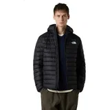 Classic Down Hooded Jacket Crna
