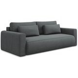 Makamii Temno siva raztegljiva/s prostorom za shranjevanje sedežna garnitura 238 cm Kapua – | Shoptok.si