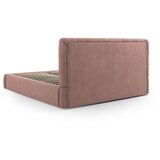 Cosmopolitan Design Ružičasti tapecirani bračni krevet s prostorom za odlaganje s podnicom 180x200 cm Colonel – | shoptok.hr