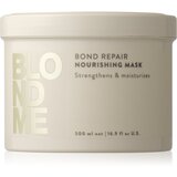 Schwarzkopf Professional Blondme Bond Repair Nourishing Mask intenzivna hranilna maska 500 ml | Shoptok.si