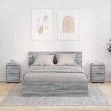  Noćni ormarići s ladicama 2 pcs Siva Sonoma 30,5 x 30 x 43 cm | shoptok.hr