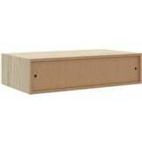  Zidna polica s ladicama hrast i bijela 40x23,5x10 cm MDF | Eponuda.com