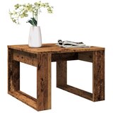  Bočni stolić boja starog drva 50 x 50 x 35 cm konstruirano drvo | Eponuda.com