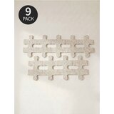 Sinsay Set filcanih zidnih panela u obliku puzzlea 9 pack u