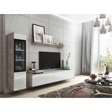 P & B Dnevni Regal Vera, Bela, Siva, 3-Delno, Led | Shoptok.si