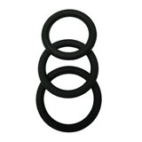 SuperLove Cock Ring Set Black 3 Pack | shoptok.hr