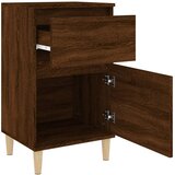  Noćni ormarići 2 kom smeđi hrast 40x35x70 cm | shoptok.hr