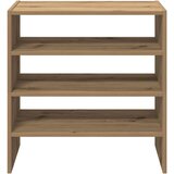 vidaXL Regal za čevlje 2 kosa zložljiva artisan hrast 60x30x30,5 cm | Shoptok.si
