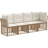  Set vanjskih sofa Prirodna Poliester - Prirodna bez stola | shoptok.hr