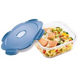  posuda za hranu staklena 1,2l plav ( m870503 ) | Eponuda.com