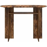  Konzolna stolica s pohranom Dimljeni hrast 100 x 39,5 x 75 cm | shoptok.hr
