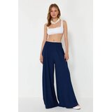 TRENDYOLMILLA Ženske pantalone Tbess24Pl00008, Tamnoplave Cene