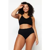 Trendyol Curve Plus Size Underpants - Black