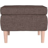  Stolček z lesenimi nogami taupe blago, (20700142) | Shoptok.si