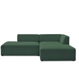 Bobochic Paris Zelena kutna garnitura (s desnim kutom/u obliku slova L) Megeve – | shoptok.hr