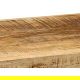 vidaXL Zidna polica 90x33x45 cm Puno grubo drvo Mango | shoptok.hr