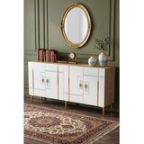 Hanah home komoda Ilay 150, 150 cm, hrast Sapphire / bela / zlatna | Eponuda.com