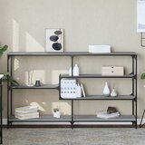 vidaXL Konzolna mizica siva sonoma 160x32x95 cm inženirski les Cene