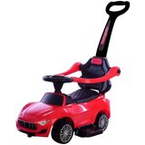 guralica 3u1 Maserati style sa ručkom za guranje BFL316 - Crvena