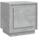 The Living Store Nočna omarica betonsko siva 44x35x45 cm inženirski les - Nočna Omarica, (21421076) | Shoptok.si