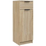 Maison Chic Kopalniška omarica - Kopalniški kabinet sonoma hrast 32x34x90 cm konstruiran les, (21794613) Cene