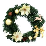 Adventni vijenac 40 cm AGA ANT3926 - zlato | shoptok.hr