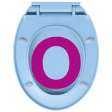 vidaXL Toaletna daska s mekim zatvaranjem plava ovalna | shoptok.hr