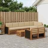  Setovi sofa Čvrsto drvo akacije | shoptok.hr