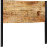 vidaXL Uzglavlje 120 cm Puno drvo Mango i željezo | shoptok.hr