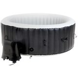  Prenosni napihljivi Bubble Spa jacuzzi črno bela Ben | Shoptok.si