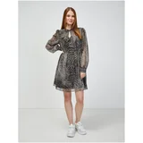 Guess grey patterned dress Morgane - Women