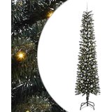 vidaXL Umestno božično drevo med 300 LED Zelena 58 x 58 x 240 cm | Shoptok.si