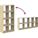 Sobna pregrada / regal za knjige 69,5 x 29 x 137,5 cm drveni | shoptok.hr