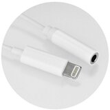 mobiline.si Adapter Lightning na 3,5mm slušalke - beli | Shoptok.si