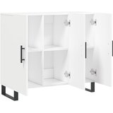  Komoda bijela 90x34x80 cm od konstruiranog drva | shoptok.hr