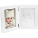 Dooky Luxury Memory Box Double Frame Handprint set za bebine otiske 1 kom