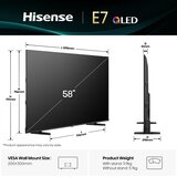 Hisense QLED Smart TV - 58E7Q | Eponuda.com