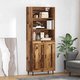 Highboard 2 kom. Staro drvo 69,5 x 32,5 x 180 cm | shoptok.hr