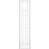 vidaXL gabionska stupna košara 40 x 40 x 180 cm željezna | shoptok.hr