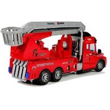 Vatrogasno vozilo na daljinsko upravljanje s ljestvama 38 cm - crveni | shoptok.hr