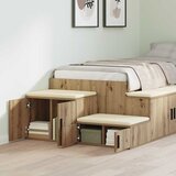 Ormarić za pohranu 2 pcs Umjetnički hrast 108 x 41 x 40 cm | shoptok.hr