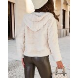 Resti Cream imitation fur jacket for women | Eponuda.ba