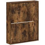  Ormar za cipele na zidu HAARLEM 71 x 17 x 86 cm Dimljeni hrast | shoptok.hr