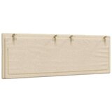 vidaXL Vzglavna stranica krem 140 cm blago | Shoptok.si