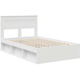  Krevetna konstrukcija Bijelo 120 x 200 cm Čvrsto borovo drvo | shoptok.hr